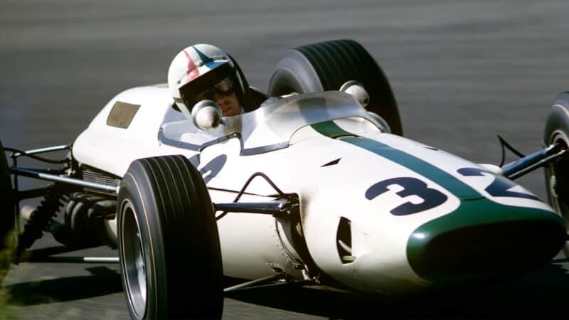 Reg Parnell Lotus 33- BRM 1966 Dutch GP Zandvoort