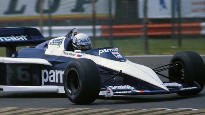 Riccardo Patrese Brabham 1983 British GP