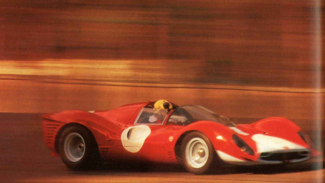 Richard Attwood drives Ferrari P3-4