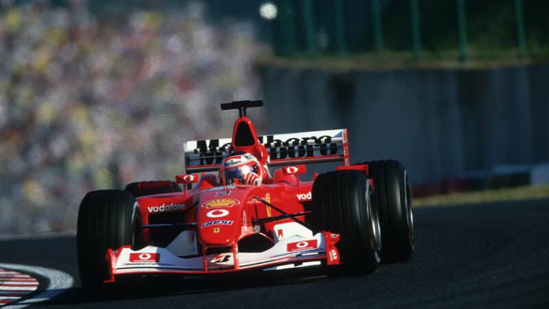 Rubens Barrichello in 2002 F1 Japanese Grand Prix