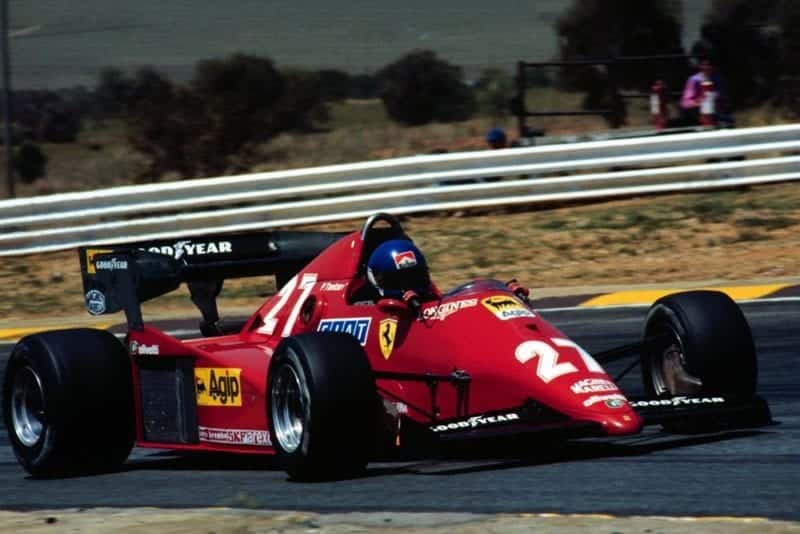 Patrick Tambay started on pole but did not finish.