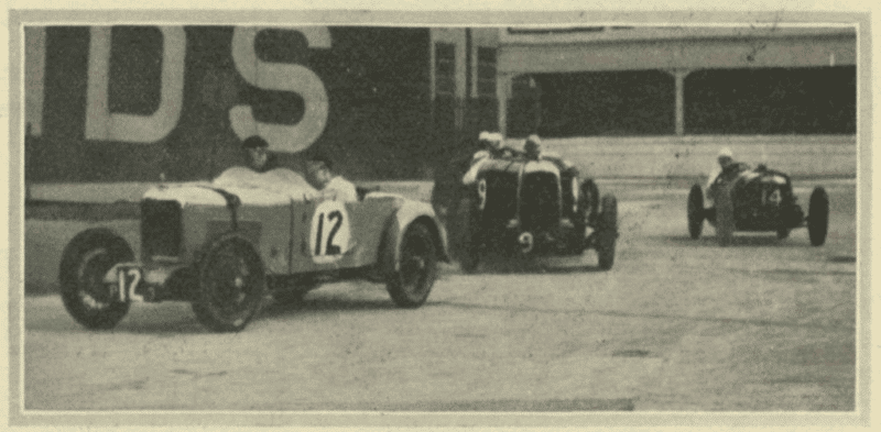 Mountain race at Brooklands 1932 Easter Meeting