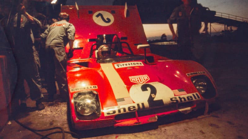 02 Andretti Mario (usa), Ickx Jacky (bel), Ferrari, Ferraro 312 PB, ambiance during the Florida International 12 hours of Endurance Racing, 3rd Round of the World Championship for Makes, 1972 Sebring 12 Hours, on the Sebring International Raceway, from March 23 to 25, 1972 in Sebring, USA - Photo DPPI