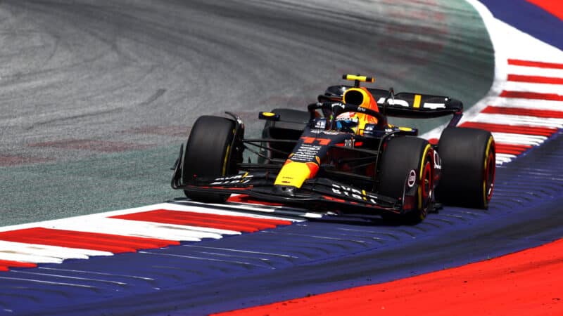 Sergio Perez Red Bull 2023 Austrian GP