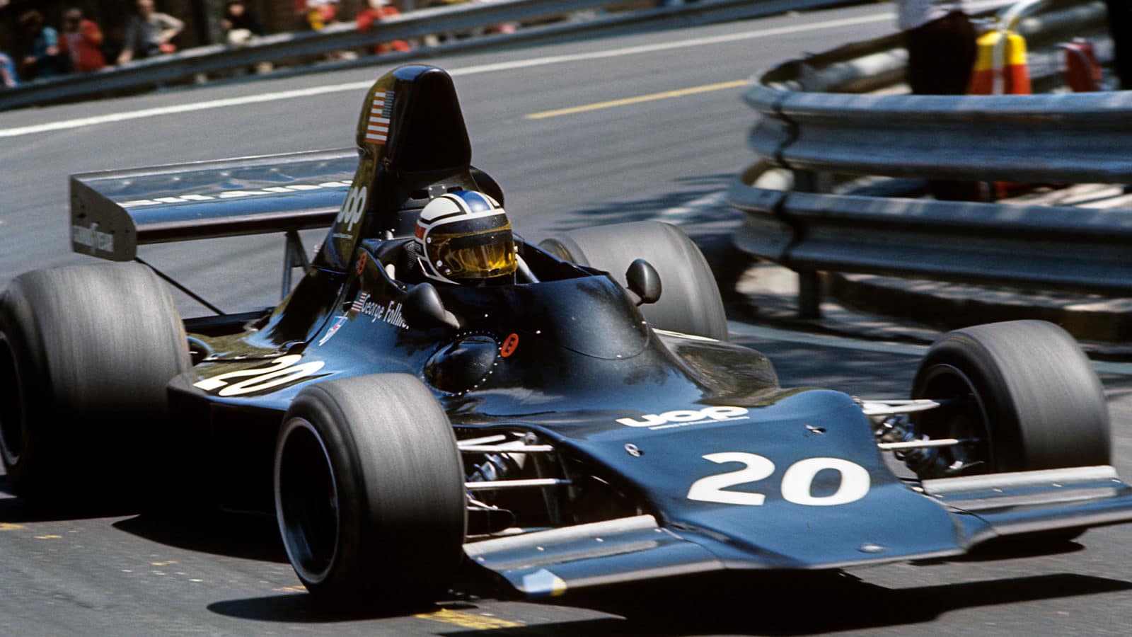 Shadow DN1 of George Follmer in 1973 Spanish GP