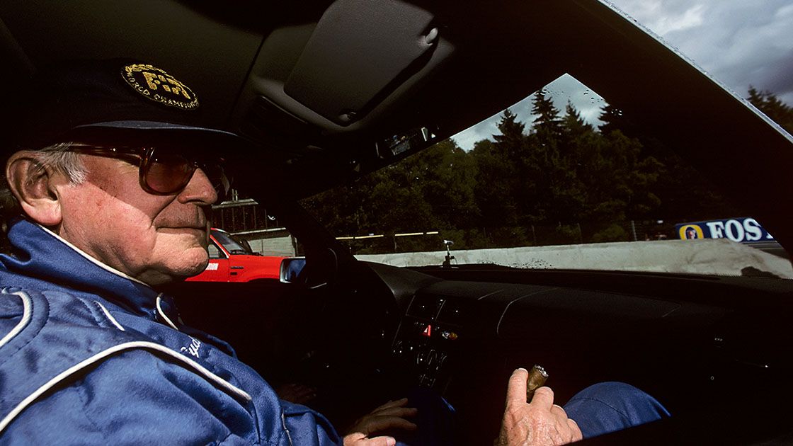 Sid Watkins, Grand Prix of Belgium, Circuit de Spa-Francorchamps, 25 August 1996. Professor Sid Watkins, neurosurgeon and official Formula One race doctor.. (Photo by Paul-Henri Cahier/Getty Images)