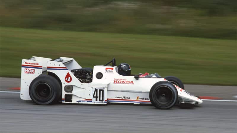 Spirit Honda with Stefan Johansson was a false start on Honda's 83 return