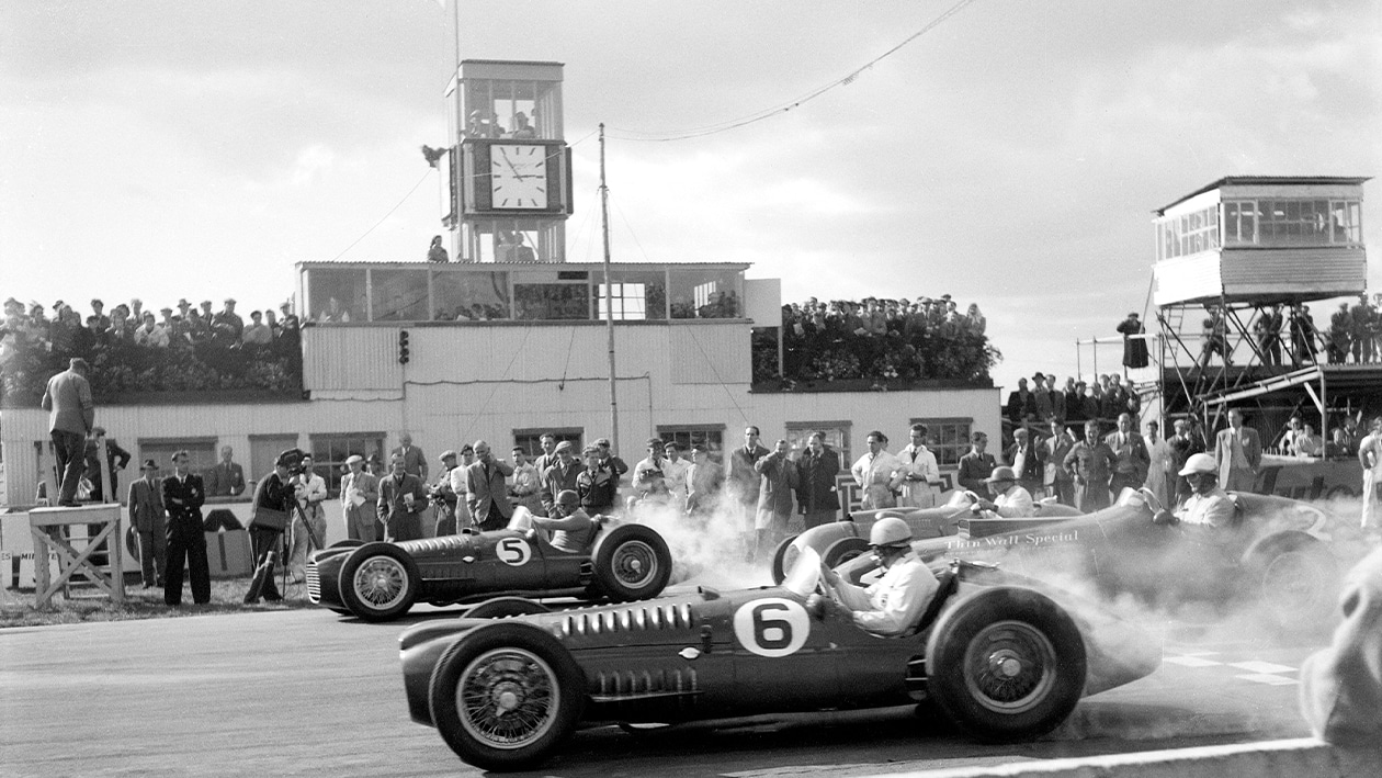 Start of 1952 Woodcote Cup at Goodwood