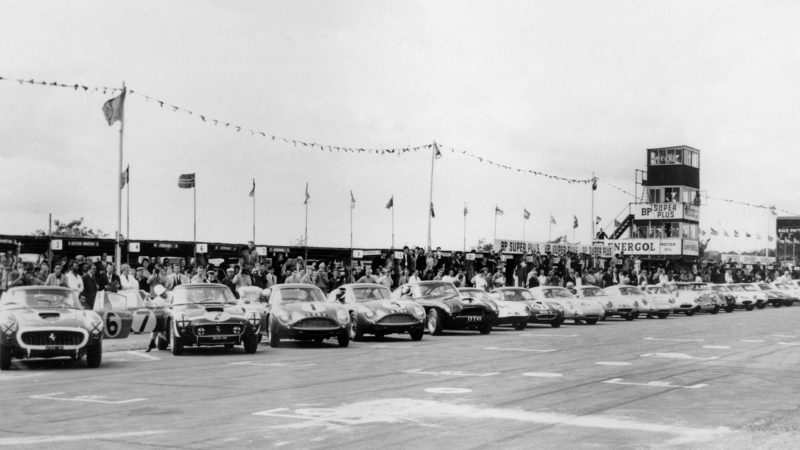 Start of the 1961 Goodwood Tourist Trophy