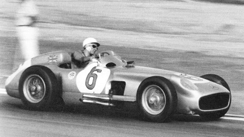 Stirling Moss Mercedes 1955 Argentinian GP Buenos Aires