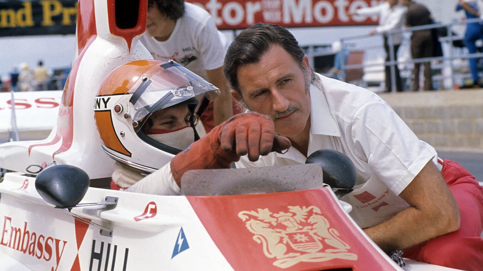 Tony Brise 1975 Graham Hill