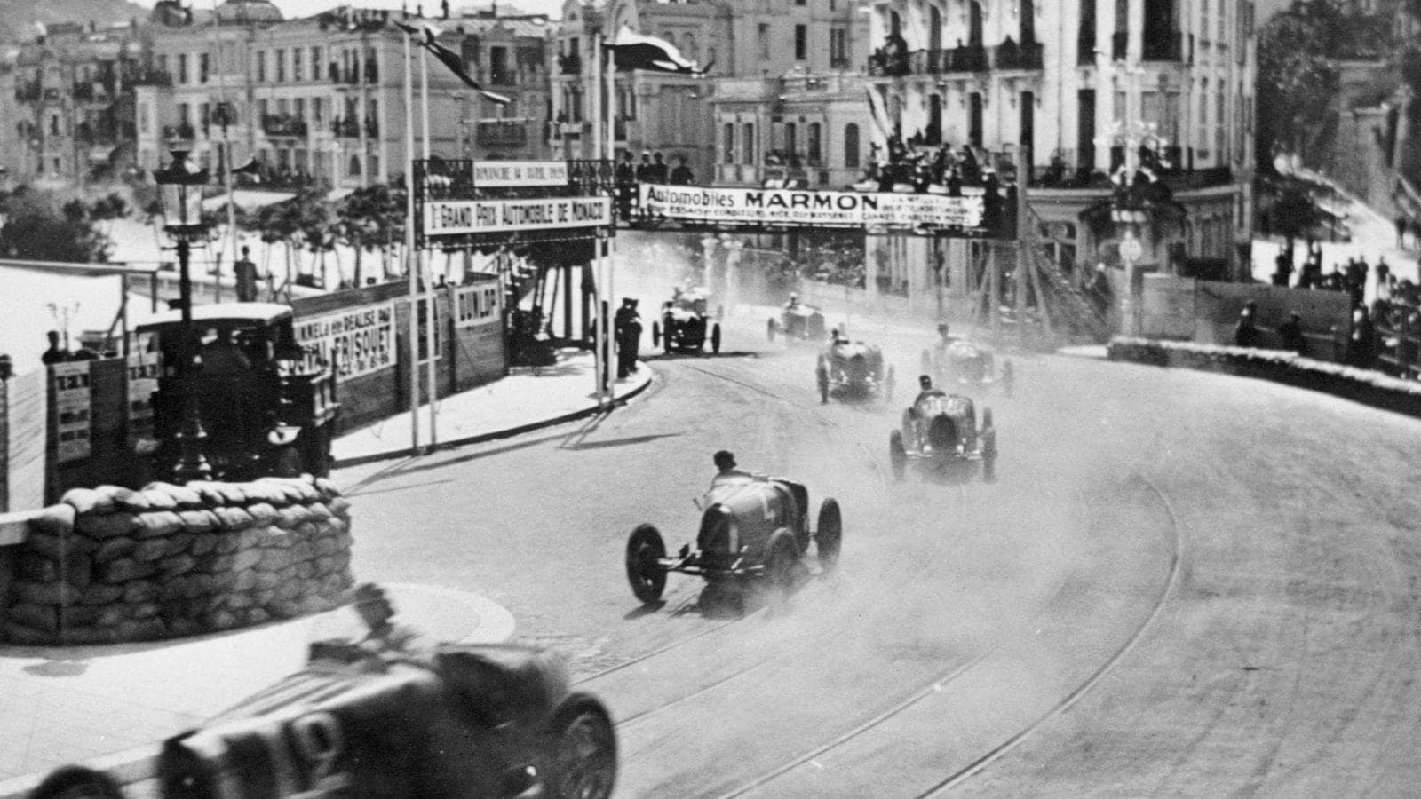William Grover-Williams leads during the 1929 Monaco Grand Prix