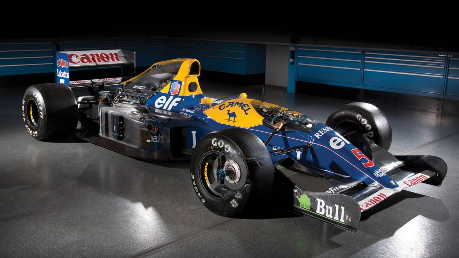 Williams FW14B's incredible active suspension: Mansell's perfect