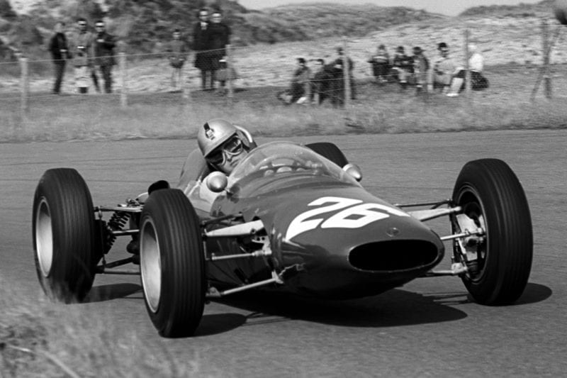 Giancarlo Baghetti retired the heavily revised ATS 100 after 17 laps with ignition failure.