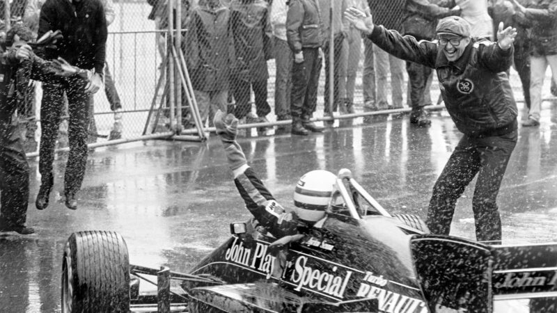 i Ayrton Senna Lotus 1985 Portuguese GP