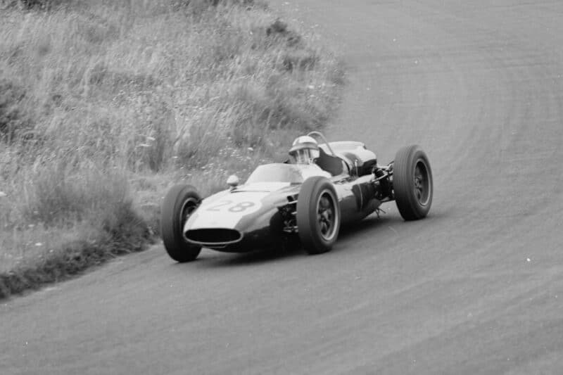 Jackie Lewis in his Cooper T53-Climax.