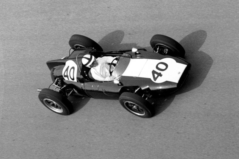 Jackie Lewis in his Cooper T53.