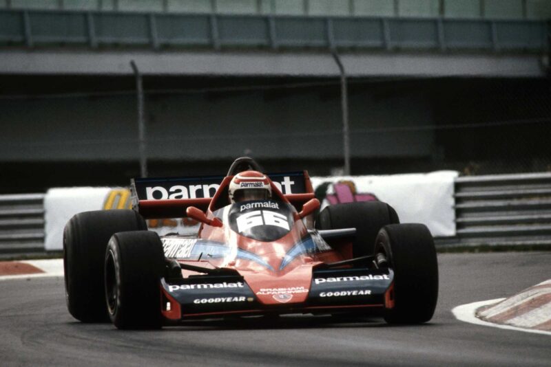 Nelson Piquet in his first race for Brabham 1978 Canadian Grand Prix Montreal