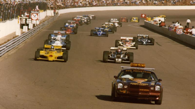 start of CART Phoneix race 1980