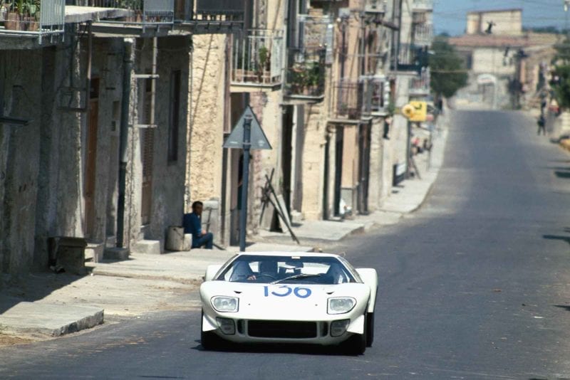 Terry Drury, Ford GT40, 1968 Targa Florio
