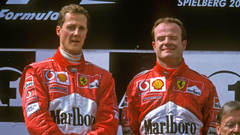 Michael Schumacher Ferrarri F1 driver 2002 Austrian GP