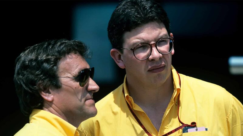 Ross Brawn Benetton tech chief