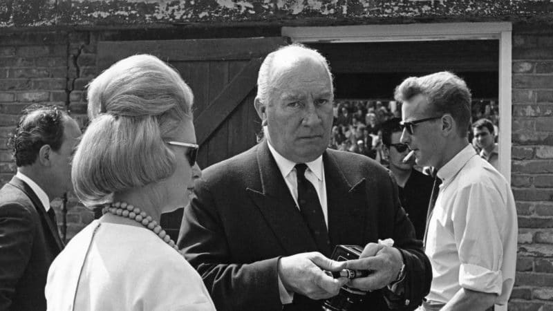 BRM team principals Jean and Louis Stanley ca. 1967. Photo: Grand Prix Photo