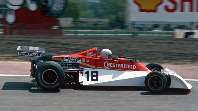 Brett Lunger Surtees 1976 Spanish GP Jarama