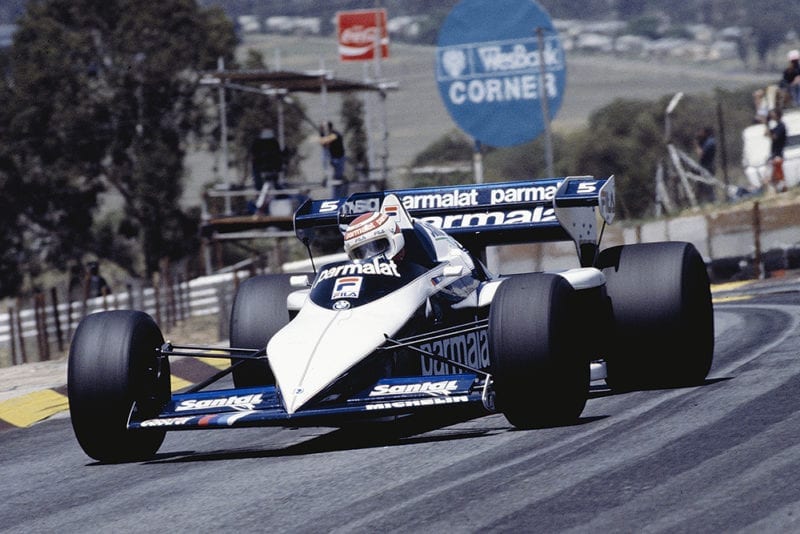 Nelson Piquet in his Brabham BT53 BMW.