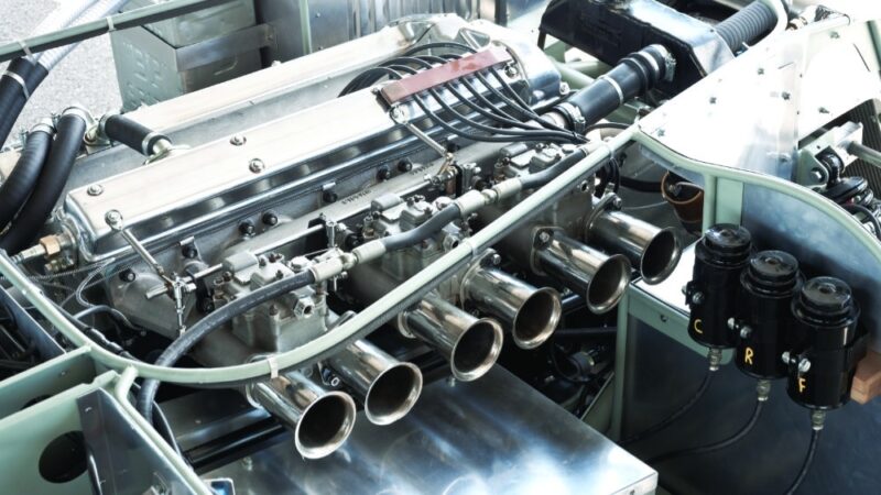 The Lister’s Jaguar engine