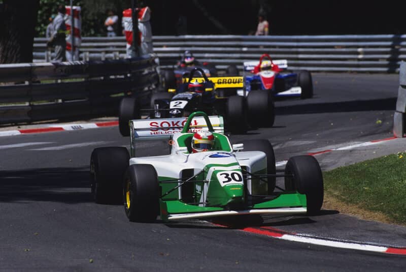 Tom Kristensen at 1996 Pau F3000 round