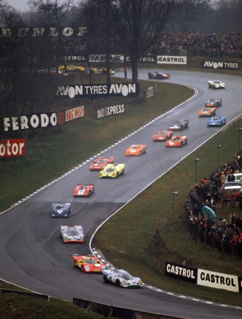 Porsche-917-of-Brian-Redman-and-Vic-Elford-leads-at-Brands-Hatch-1971