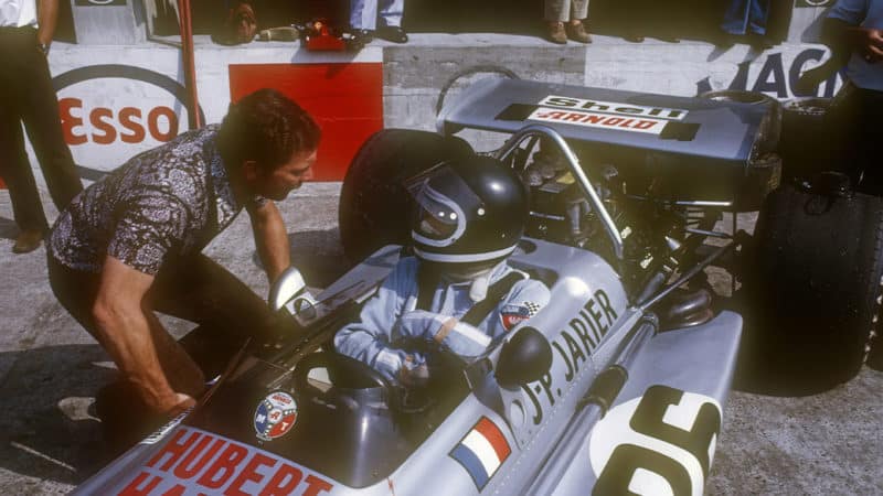 1971 Monza Italian F1 GP Ligier Jean-Pierre Jarier