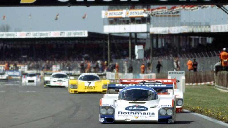Stefan Bellof Porsche SIlverstone 1984 2