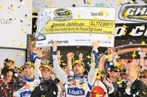 Famous fifth for Jimmie
