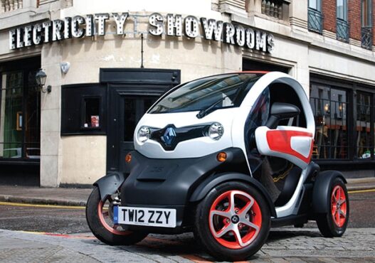 Electric cars in the countryside