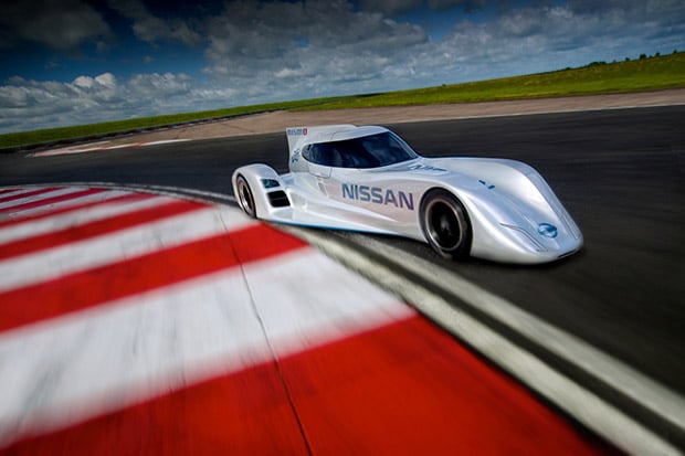 Nissan unveils ‘zero emissions’ racer
