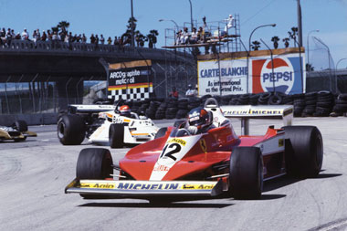 Gilles Villeneuve at Long Beach