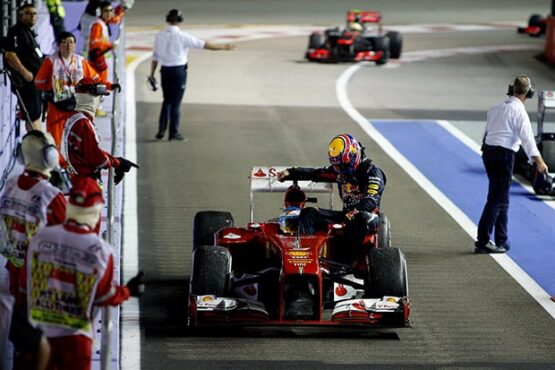 Webber’s Singapore reprimand