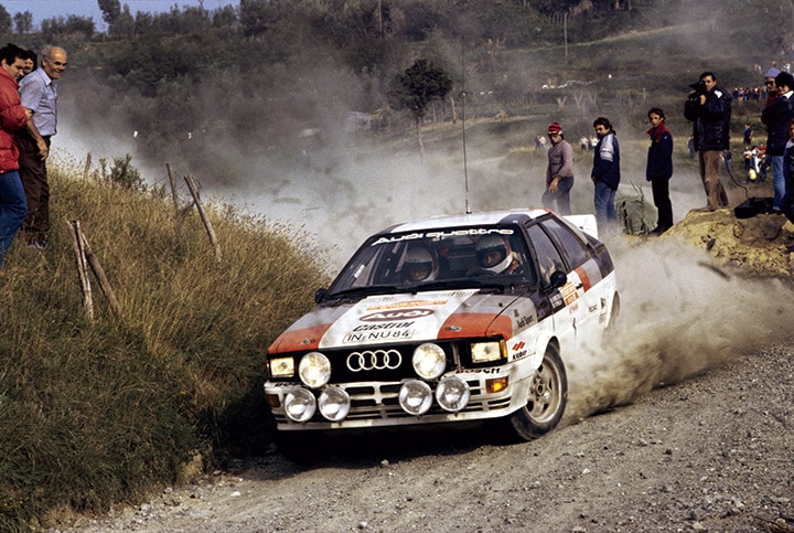 Great rally cars: 1982 Audi Quattro