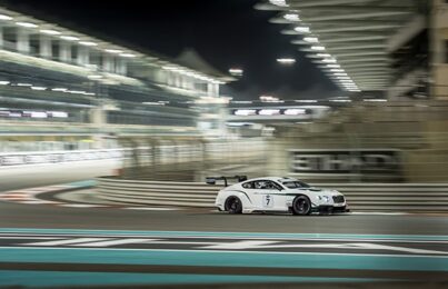 Bentley GT3 shows potential