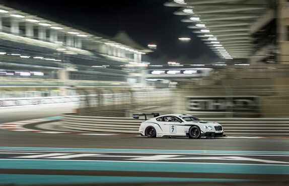 Bentley GT3 shows potential