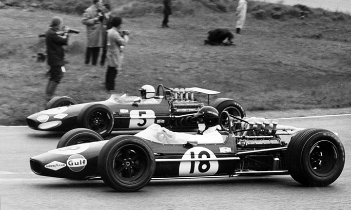 Gurney on Brabham