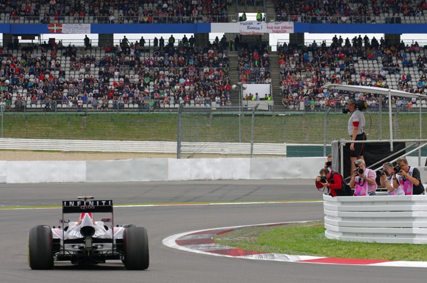 German Grand Prix – day one