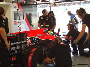 Behind the scenes at Virgin Racing