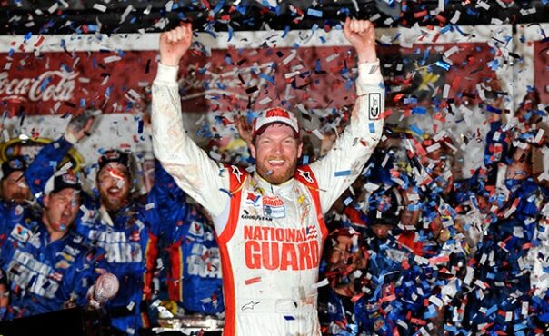 Dale Earnhardt Jr wins Daytona 500