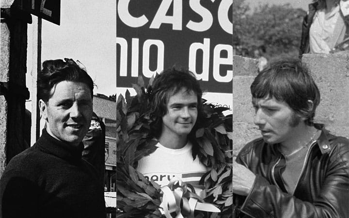Duke, Sheene and Dunlop: three great British bikers