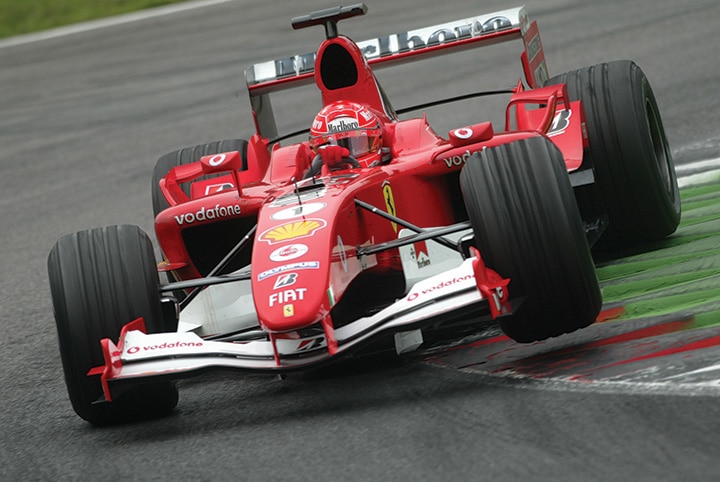 Great racing cars: 2004 Ferrari F2004