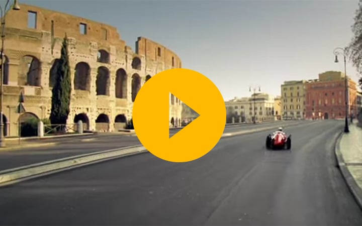 Ferrari takes to the streets