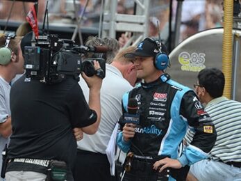 Racing on TV in the United States